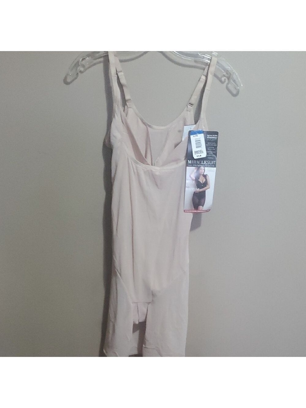 Miraclesuit Nude Shapewear Bodysuit Size XL